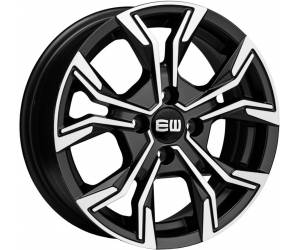 Elite Wheels EJ12 Vigor 5,5x15 ET35 4x100 Schwarz Poliert
