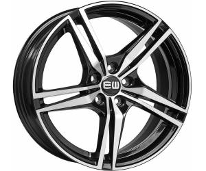 Elite Wheels EW11 Racer 8,5x19 ET47 5x108 Schwarz Poliert
