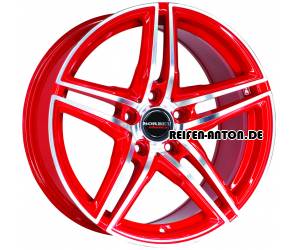 Borbet XRT 8x18 ET45 5x112 Red Polished