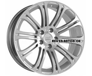 Mam B1 7x16 ET45 5x120 Silver Painted