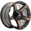 JR Wheels JRX5 9x20 ET20 6x139,7 Titanium Schwarz