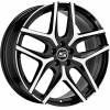MSW 40 7,5x19 ET48 5x112 Gloss Black Full Polished